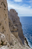<center>Île du Riou.</center>Vue du col de la Culate.