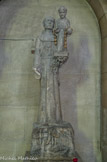 <center>La Basilique Cathédrale Sainte-Marie-Majeure</center>Statue de saint Antoine de Padoue dans le déambulatoire.