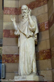 <center>La Basilique Cathédrale Sainte-Marie-Majeure</center>Les statues des quatre évangélistes par Louis Botinelly (1937). St Jean.