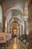 <center>La Basilique Cathédrale Sainte-Marie-Majeure</center>Bas-côté gauche vu de l'entrée.