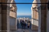 <center>Notre-Dame de la Garde</center>Sortie de la crypte.