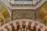 <center> Mosaïque au-dessus de l’Annonciation.</center>