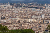 <center>Notre-Dame de la Garde</center>Au centre, l'église Notre Damr du Mont, puis celle de Saint Michel, un peu à gauche.