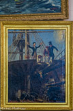 <center>Ex-voto de la chapelle de saint Pierre.</center>Un jeune homme de 17 ans qui visitait le navire, un clipper américain le Great Republic, est tombé du pont, par une écoutille ouverte, au fond de la cale. Il faillit se tuer mais en réchappa et sa famille témoigna sa reconnaissance à Notre-Dame de la Garde en lui offrant cette peinture.
