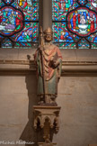 <center>Eglise des Réformés ou de saint-Vincent-de-Paul.</center>Huitième chapelle de droite. Statue de Saint-Augustin (IVème siècle).