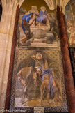 <center>Église Saint-Germain-l'Auxerrois.</center> La glorification et la charité de saint Martin de Tours (317-397) partageant son manteau avec un pauvre aux portes d’Amiens. Victor Mottez, 1843.