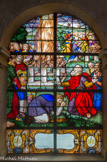 <center>Saint-Etienne-du-Mont </center>Le Sacrifice d'Elie et le Sacrifice des prêtres de Baal. Le prophète triomphe sur les prêtres de Baal ; le feu du ciel a allumé le bûcher où le bœuf qu'il offre en holocauste est la proie des flammes. À l'arrière-plan, des païens adorent de fausses divinités. En bas les prêtres de Baal prient pour qu'il embrase l'animal qu'ils lui offrent en sacrifice. Mais aucun feu ne descend du ciel.