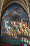 <center>Saint-Etienne-du-Mont </center>Bas coté gauche. Martyre de St Etienne, par  Jammot, 1866.