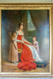 <center>La galerie de portraits. </center> Marie Julie, épouse de Joseph, reine d'Espagne.