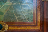 <center>Galerie des Cerfs. </center> Elle est notamment ornées de peintures réalisées vers 1600 par Louis Poisson, refaites sous Napoléon III et présentant les grandes demeures royales sous Henri IV.
