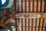 <center>Galerie des Cerfs. </center> Le plafond a été orné de motifs de vénerie vers 1639-1640.