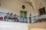 <center>Le château de Champs-sur-Marne. </center>Escalier d'honneur. Le premier étage.