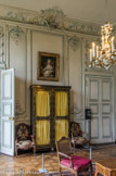<center>Le château de Champs-sur-Marne. </center>Chambre des anciens propriétaires donateurs.