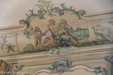 <center>Le château de Champs-sur-Marne. </center>Chambre des anciens propriétaires donateurs. Jupiter et Junon servis par Ganymède du côté des fenêtres.