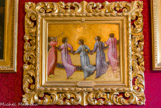 <center>Le château de Chantilly. </center> Le Cabinet du Giotto. Giovanni di Paolo (15e) : Cinq anges dansant. Le 