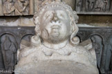 <center>Saint-Germain-en-Laye. </center> La chapelle. Louis IX, portrait en 1238-39 à l'âge de 24-25 ans.