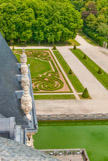 <center>Les Jardins vus du toit. </center> Vue de l'est.
