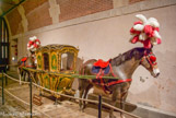 <center>Musée des Attelages. </center>Chaises à mules du XVIIIe.