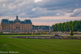 <center> Vaux le Vicomte, le soir. </center>