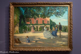 <center>Frédéric Bazille (1841 - 1870)</center>La Terrasse de Méric 1866
Huile sur toile