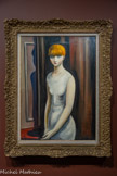 <center>Moïse Kisling (1891 -1953)</center>La Rousse 1929. Huile sur toile