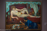<center>Suzanne Valadon (1865 -1938)</center>L’Avenir dévoilé ou la tireuse de cartes 1912
Huile sur toile