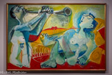 <center>Pablo Picasso (1881 - 1973)</center>L'Aubade 19-20 janvier 1965 Huile sur toile.