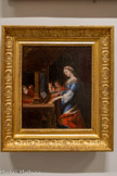 <center></center>JACQUES STELLA Lyon, 1596 - Paris, 1657.
Sainte Cécile jouant de l'orgue.
XVIIe siècle. HUILE SUR TOILE.
DONATION BOURGUIGNON DE FABREGOULES, 1860
