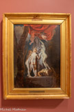 <center></center>Suiveur de PIERRE PAUL RUBENS Siegen. 1577 -Anvers. 1640.
La Fécondité parée par les Trois Grâces.
XVIIe siècle HUILE SUR BOIS.
DONATION BOURGUIGNON DE FABREGOULES. 1860.