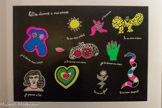 <center>Lettre d’amour à mon amour.</center>1968
Sérigraphie sur papier offset. NIKI CHARITABLE ART FOUNDATION