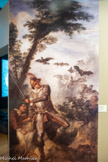 <center>Don Quichotte et les oiseaux à la caverne de Montesinos,</center>carton de tapisserie
Charles-Joseph Natoire
France, 1742-1743
Huile tur toile (reproduction).