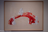 <center>Habiter le corps : la question métaphysique de la viande</center>Habiter la Viande (Une côte), 2026
Acrylique sur polyester 120 x 160 cm