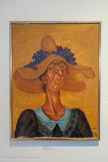 <center></center>1958 (5312 - Tome 4) Chapeau uval Huile sur toile 61 x 46 Collection particulière