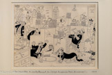 <center></center>30 septembre 1958 (7788 - Tome 6) Illustration du Code général des impôts Encre de Chine 32 x 24 cm Collection particulière.