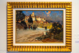 <center>Laurent Mattio</center>En montant au village, Solliès-Ville. Huile sur panneau 38 x 55 cm Collection particulière.