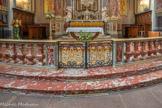 <center>Castres. Église Notre-Dame-de-la-Platé.</center>La clôture du choeur.