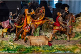 <center>Cordes-sur-ciel. Le musée des Arts du sucre et du chocolat</center>Le comte de Foix.
Le château est en pastillage posé sur du sucre rocher. Les chevaux et les chevaliers sont en sucre soufflé colorés à l'aérographe.
Temps de réalisation : 25 h.