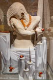 <center>Cordes-sur-ciel. Le musée des Arts du sucre et du chocolat</center>Buste.
Le buste en chocolat blanc sculpté a été confectionné pour un concours sur le thème des bijoux.
Temps de réalisation : 30h