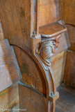 <center>Monestiès.</center>Les stalles qui ornaient la chapelle du château de Combefa.