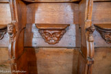 <center>Monestiès.</center>Les stalles qui ornaient la chapelle du château de Combefa.