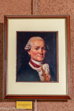 <center>Le musée Lapérouse.</center>Portrait de Lapérouse par Greuze. (Original au Musée Toulouse Lautrec en réserve)