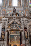 <center>La cathédrale Sainte-Cécile</center>Porte Nord du Jubé. Saint Matthias, Saint Simon, deux apôtres. Charlemagne.
