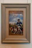 <center>Musée Toulouse-Lautrec</center>Henri de Toulouse-Lautrec
(1864-1901)
Valet de chiens 1880
Huile sur bois/
Don Comtesse A.de Toulouse-Lautrec, 1922.