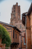 <center>Albi</center>Sommet du clocher de la cathédrale.
