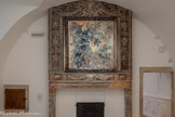 <center>Abbaye de Beaulieu-en-Rouergue  </center>Ida Karskaya (Bender, U.R.S.S., 1905 - Paris, 1990)
Sans titre 
1970
Tapisserie en laine.
Peintre russe autodidacte, Ida Karskaya arrive en France dans les années 1920. Après la Seconde Guerre mondiale, elle se tourne vers l'abstraction. Elle utilise tous types de matériaux et des techniques variées telles que la peinture à l'huile, le collage, le grattage, les papiers froissés, etc.
Cette œuvre illustre son art de la convergence et sa démarche foisonnante.
Réalisée spécifiquement pour cet emplacement, elle s'inscrit dans la filiation des tapisseries de verdure, c'est-à-dire à décor essentiellement végétal.