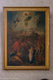 <center>Najac : Église Saint-Jean l’Évangéliste.</center>La Transfiguration.