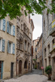 <center>Saint-Antonin-Noble-Val </center>Maisons de la rue de la Porte-de-Rodanèze