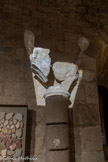 <center>Penne  </center>Chapiteaux romans. Fragments d’enduits polychromes
XIe - XIIIe siècles Forteresse de Penne —
Eglise Sainte-Marguerite
