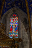 <center>L’église Saint Corneille de Puycelsi</center>Le Coeur-Sacré de Marie et celui de Jésus.