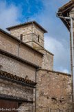 <center>Castelnau-de-Montmiral </center>Clocher de l'église Paroissiale Notre Dame de l’Assomption.